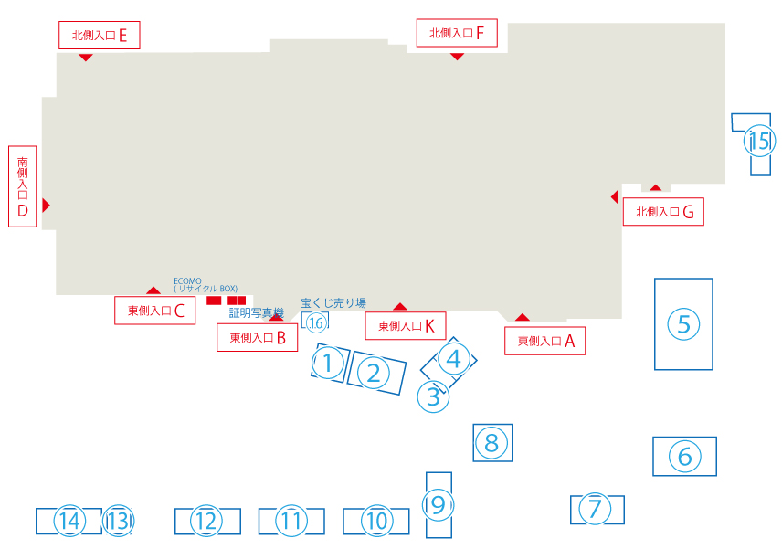 外部施設フロアマップ