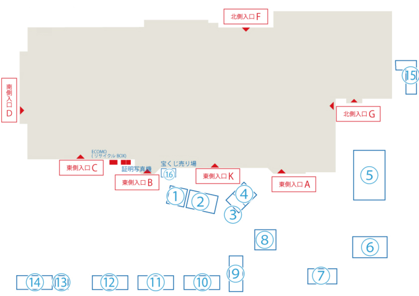 外部施設フロアマップ